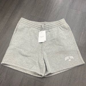 Anine Bing Grey Evan Embroidered Short Medium